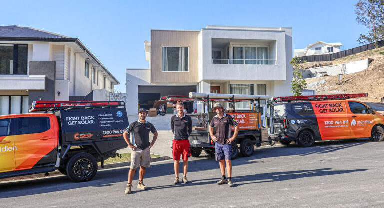 Gold Coast. Southeast Queensland. Burleigh Heads. Solar Home Power and Battery. Reduced Power Bills. Meridien Energy installation. Australian company. SolaX Power battery. SolaX Power inverter. Astronergy Solar Panels.